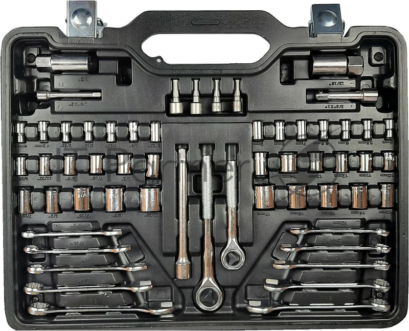 Набор инструментов Zitrek SHP123 123 предмета (жесткий кейс)