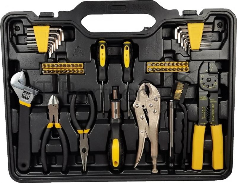 Набор инструментов Zitrek SHP123 123 предмета (жесткий кейс)