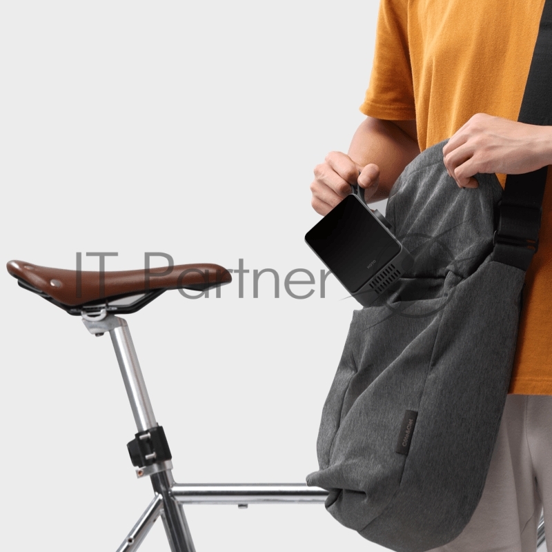 Компрессор накачки шин HOTO Portable Electric Tire Inflator авто-мото-вело, акум 2500мАч