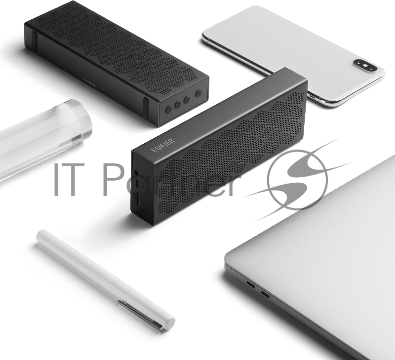 Колонки Edifier MP120 1.0 серый мет./серый 8Вт портативные