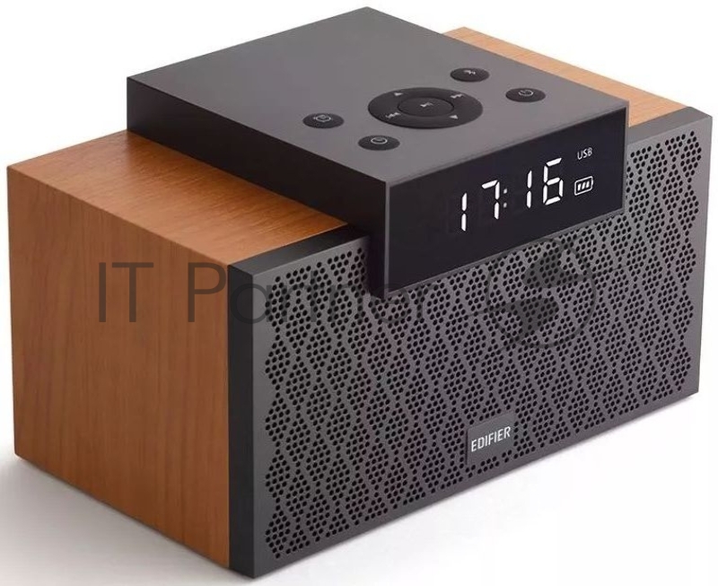 Колонки Edifier MP260 1.0 т.дерево/черный 20Вт BT портативные