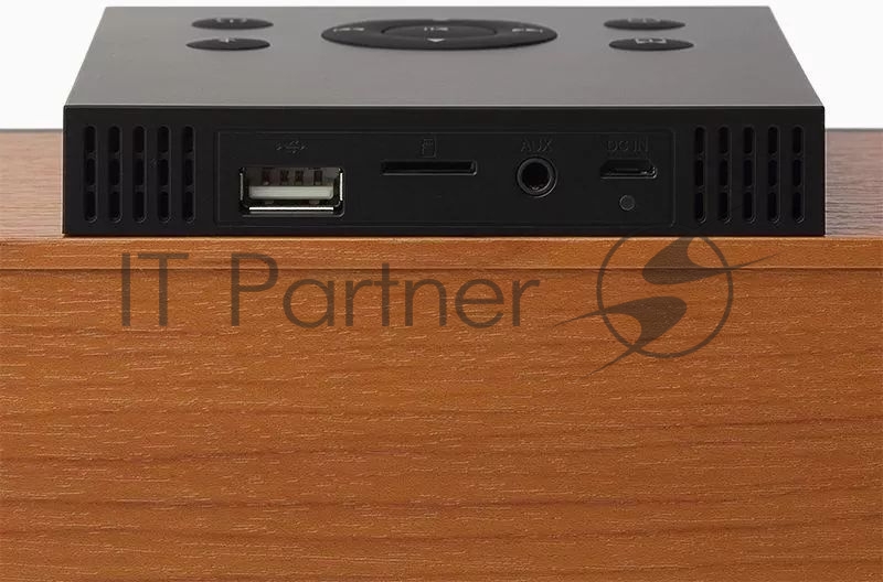 Колонки Edifier MP260 1.0 т.дерево/черный 20Вт BT портативные