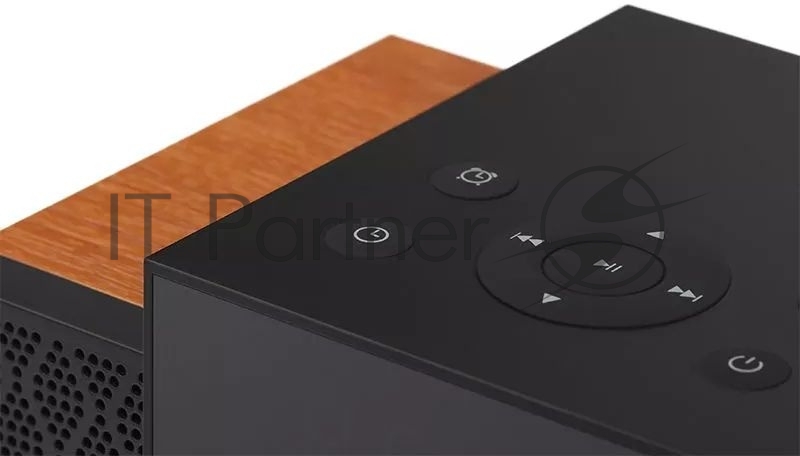 Колонки Edifier MP260 1.0 т.дерево/черный 20Вт BT портативные