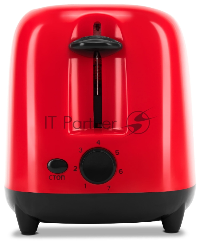 Тостер Starwind ST7003 750Вт красный/черный