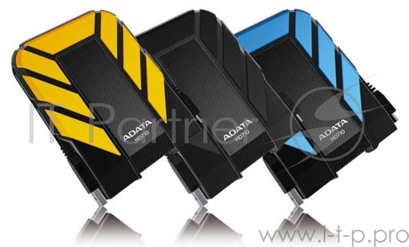 Жесткий диск A-Data USB 3.0 1Tb HD710 DashDrive Durable (5400 об/мин) 2.5 синий