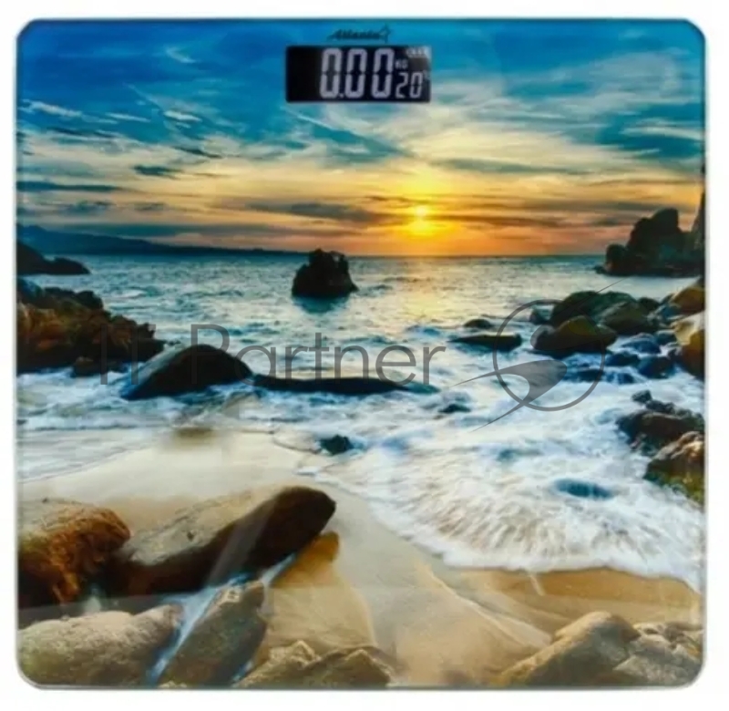 Весы напольные электронные ATLANTA ATH-6145 (blue)