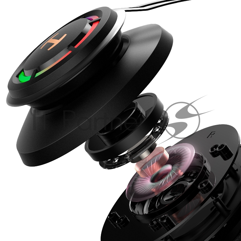 Наушники с микрофоном Edifier G35 черный 2.5м мониторные