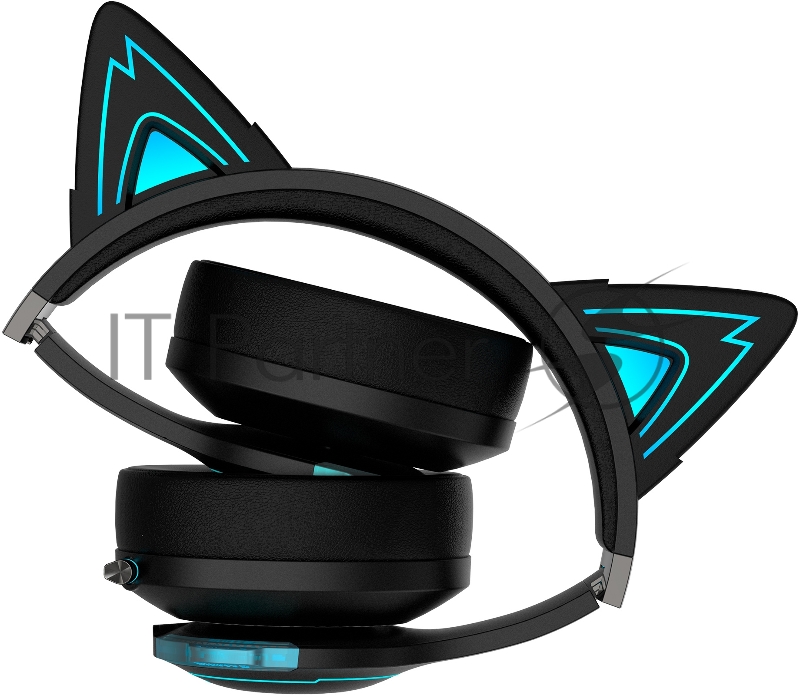 Наушники с микрофоном Edifier G5BT Cat черный мониторные Bluetooth/3,5 мм