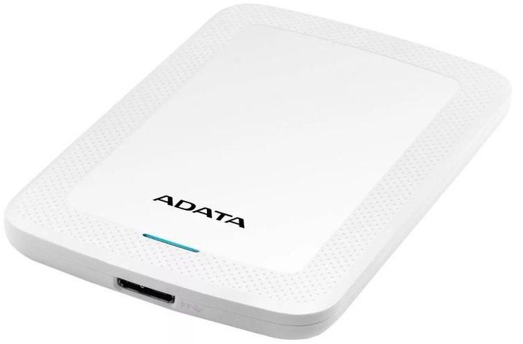 Жесткий диск A-Data USB 3.0 1Tb AHV300-1TU31-CWH HV300 2.5 белый