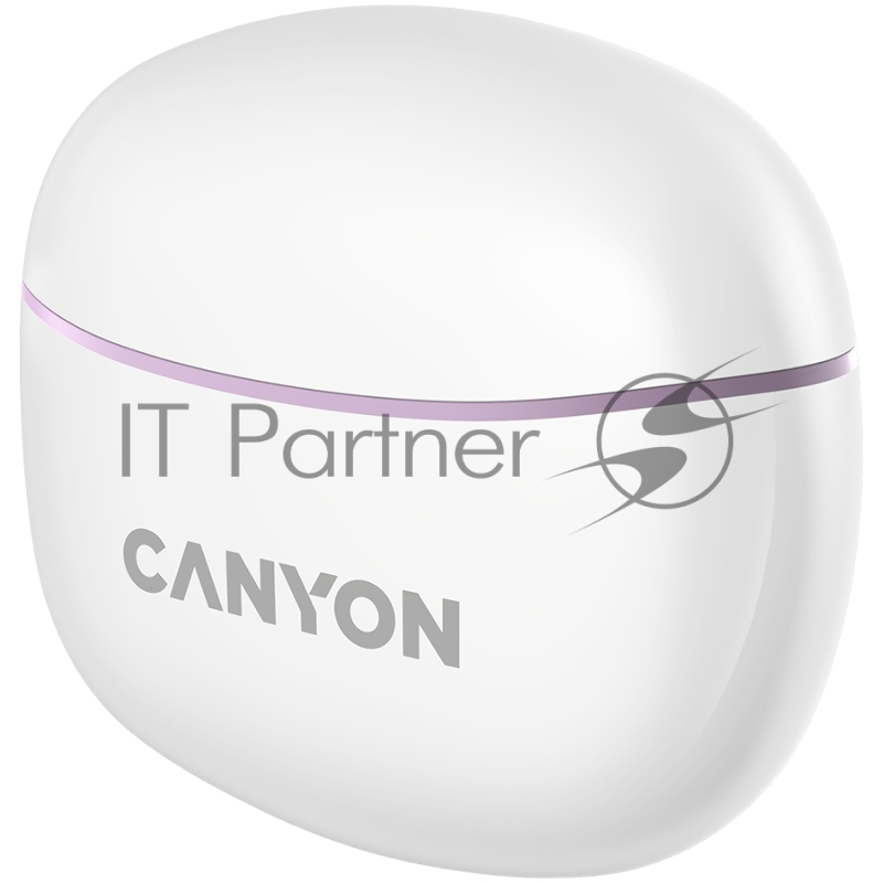 Наушники Canyon TWS-5 Bluetooth headset, with microphone Purple