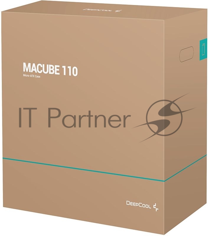 Корпус Deepcool MACUBE 110 черный без БП ATX 1x120mm 2xUSB3.0 audio bott PSU