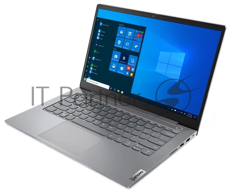 Ноутбук Lenovo Thinkbook 14 G2 ITL Core i5 1135G7 8Gb SSD512Gb Intel Iris Xe graphics 14 TN FHD (1920x1080)/ENGKBD noOS grey WiFi BT Cam Английская клавиатура