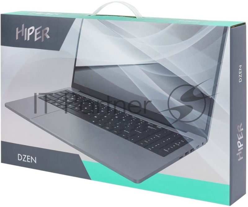 Ноутбук 15.6 IPS FHD Hiper Dzen N1567RH silver (Core i3 1115G4/8Gb/256Gb SSD/noDVD/VGA int/W10) (YB97KHOK)