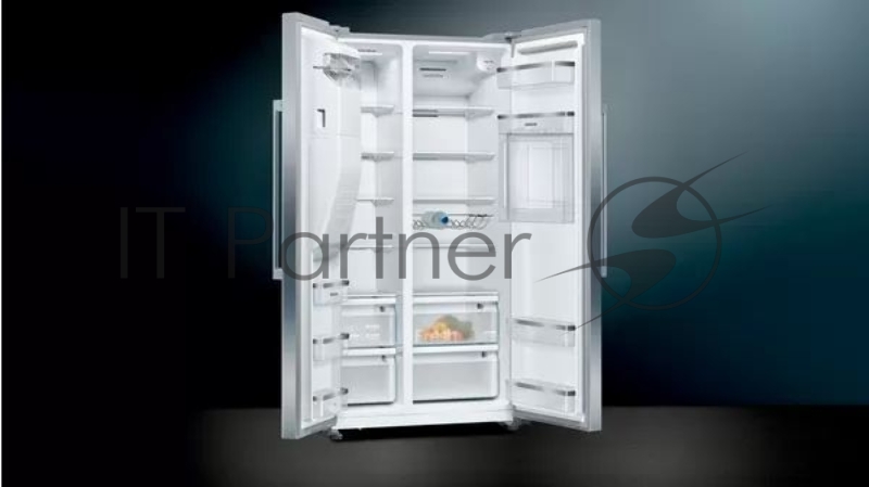 Холодильник SIEMENS KA93GAI30M iQ500, Side-by-Side, функция No Frost и multiAirflow, быстрое охлаждение, сенсорное управление