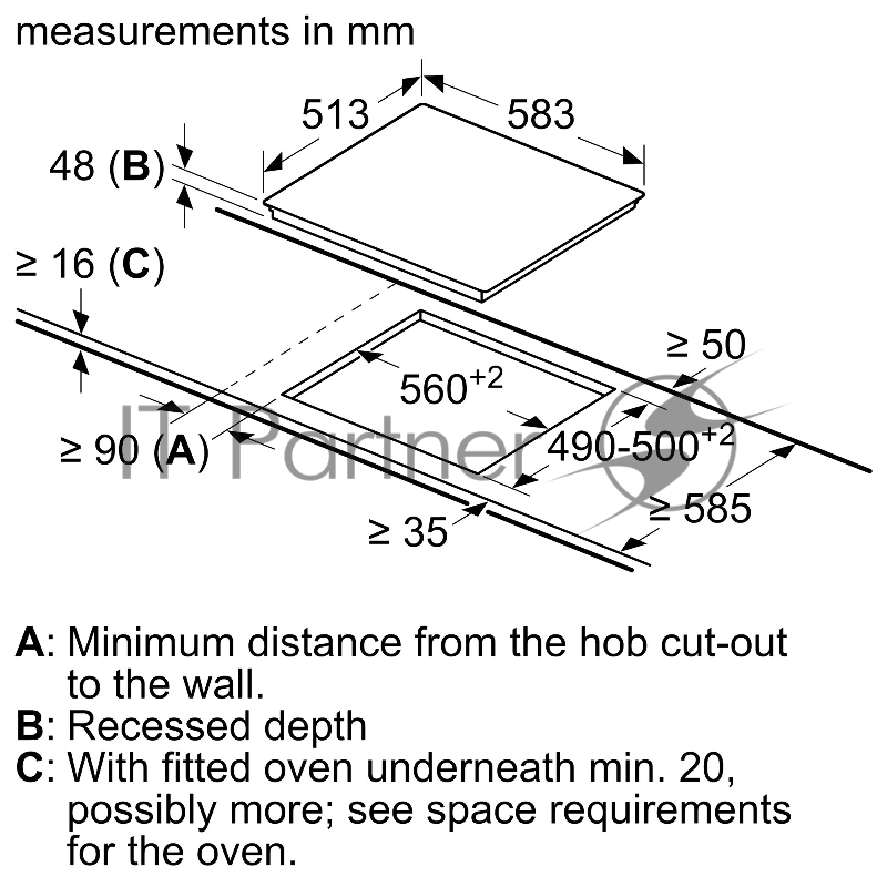 Электрическая варочная панель Series 6 BOSCH 60 см, черный, с рамкой