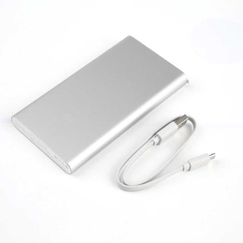 Мобильный аккумулятор Xiaomi Mi Power Bank 2S Li-Pol 10000mAh 2.4A+2.4A серебристый 2xUSB