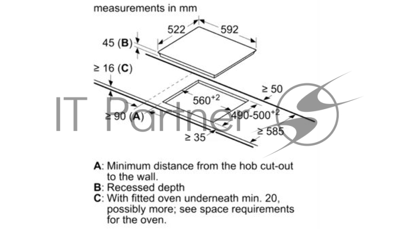 Встраиваемая электрическая варочная поверхность SIEMENS ET651NF17Q IQ300 60см односторонний файсет 4 зоны быстрого нагрева 5КВт 17 ступ.регулировки