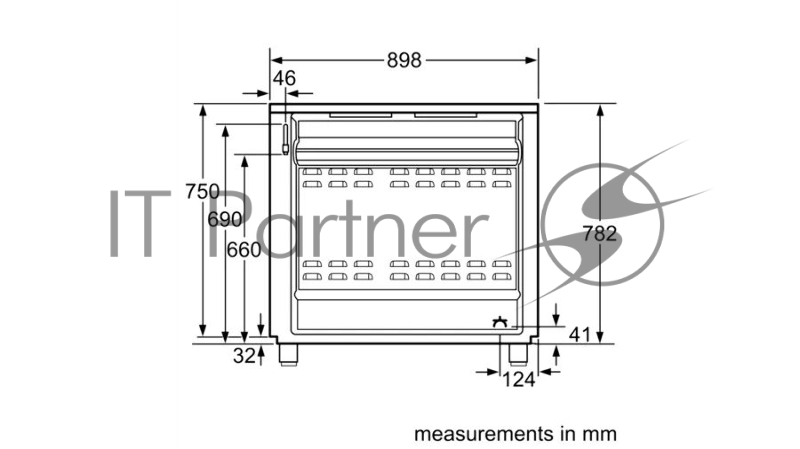 Отдельностоящая плита с газовой варочной поверхностью и электрической духовкой BOSCH HSB738357M Series 8, 846-880 x 898 x 600, 5 конфорок с электроподжигом, духовка мощностью 3.1 кВт на 112 л, 8 режимов работы, гриль, каталитическое покрытие духовки