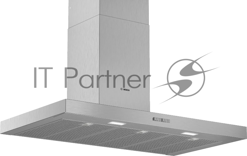 Вытяжка для настенного монтажа Bosch Серия 2 DWB94BC51B, ширина 90 см, нержавеющая сталь