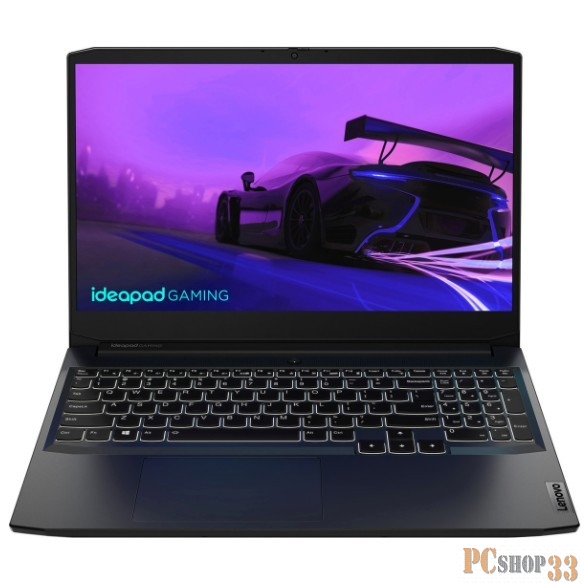 Ноутбук Lenovo IP3 Gaming 15IHU6 Core i5 11300H/8Gb/SSD512Gb/RTX3050Ti 4Gb/IPS/FHD/120hz/Win11/black