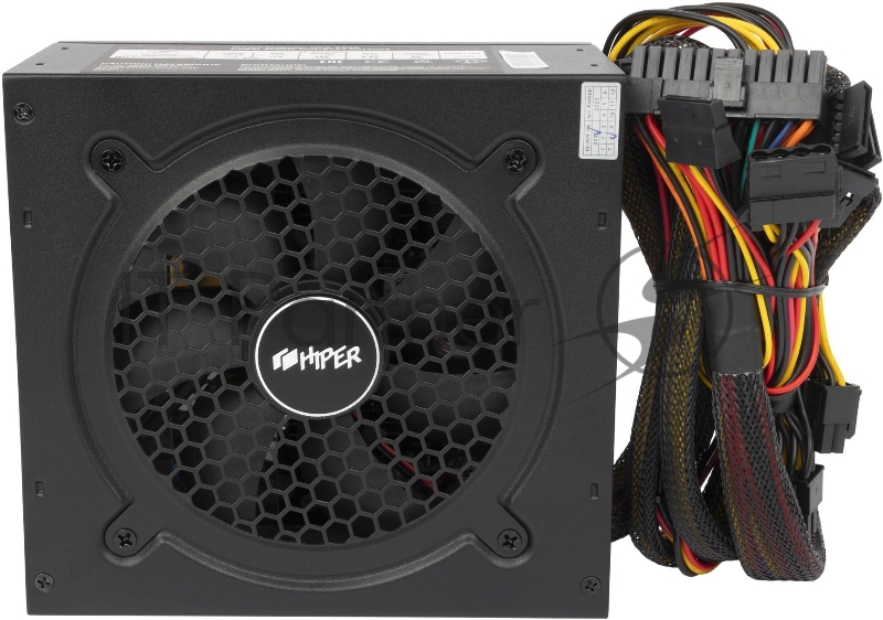 Блок питания Hiper ATX 650W HPB-650D 80+ bronze (24+4+4pin) APFC 120mm fan 6xSATA