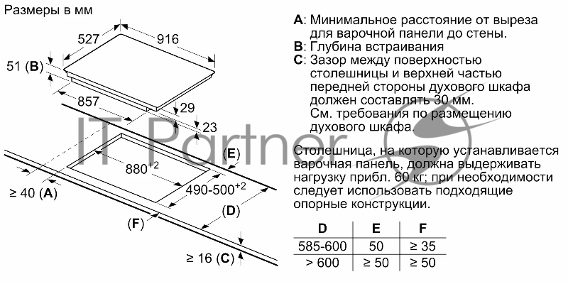 Варочная поверхность Bosch PXX975DC1E черный