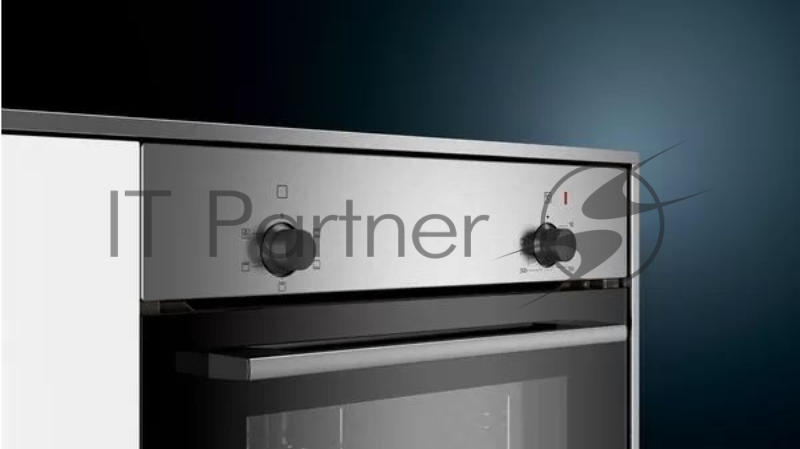 Встраиваеммый духовой шкаф SIEMENS HA010FBR1M IQ100 548x595x595мм 8 режимов готовки Каталитическая парциальная, гидролитическая очистка 3,3КВт Нерж.