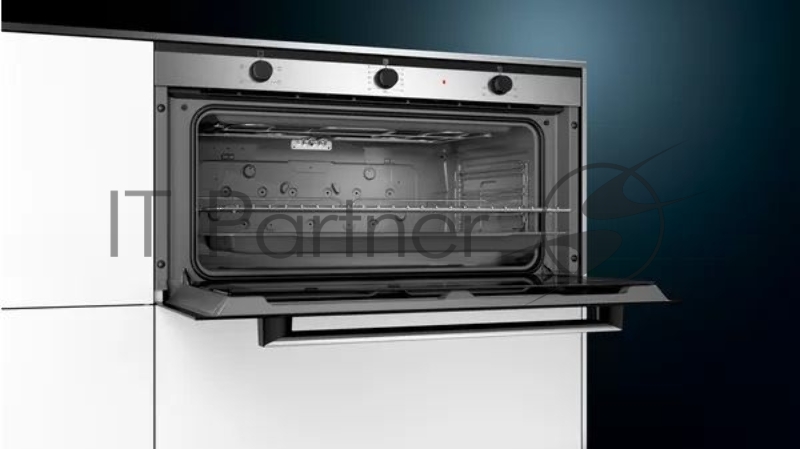 Встраиваеммый духовой шкаф SIEMENS VB011CBR0M IQ100 90*48см, 85л, кнопочное управление, гидролитическая очистка 3,1КВт нержав