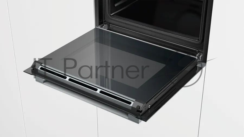 Встраиваемый электрический духовой шкаф Bosch HBG656RS1M Series 8, 595 x 594 x 548, 71 л, 3600 Вт, 13 режимов работы, гриль, каталитическое покрытие EcoClean, 4D HotAir, сенсорное управление, тихое закрытие дверцы духового шкафа