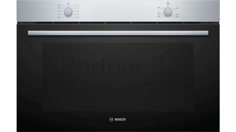 Встраиваемый газовый духовой шкаф Bosch VGD011BR0M Series 2, 594 x 896 x 570, 92 л, 2 режима работы, гриль, частичное каталитическое покрытие, нерж.