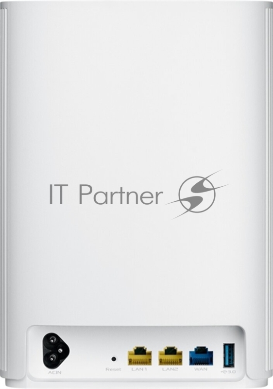 Роутер ASUS XP4(W-1-PK) , из 1 точек доступа, 802.11 a/b/g/n/ac/ax, 2,4 + 5 гГц 90IG05T0-BM9100