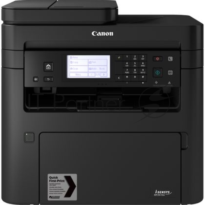 МФУ лазерный Canon i-SENSYS MF267dw (A4, принтер/копир/сканер/факс, 600dpi, 28ppm, ADF35, Duplex, Lan, USB) (2925C034)