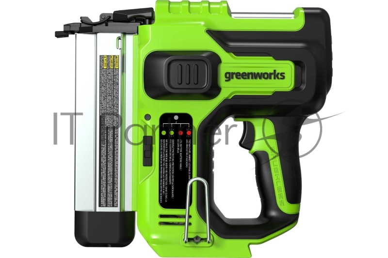 Гвоздезабивной пистолет GreenWorks GD24BN, 24V, без АКБ и ЗУ аккумуляторный (3400707)