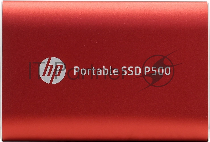 Портативный твердотельный накопитель HP P500, USB 3.2 gen.2 / USB Type-C / USB Type-A, OTG, 1 ТБ, R420/W260, красный