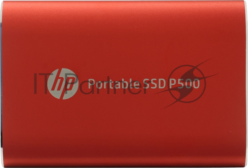 Портативный твердотельный накопитель HP P500, USB 3.2 gen.2 / USB Type-C / USB Type-A, OTG, 250 ГБ, R370/W200, красный