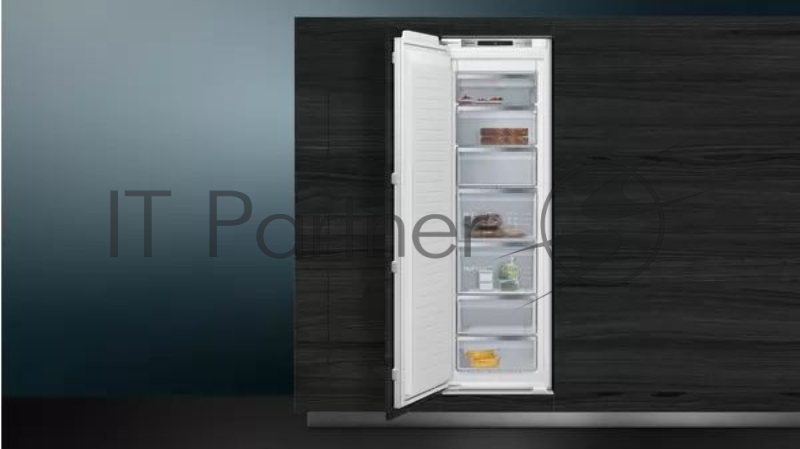 Встроенный морозильник SIEMENS GI81NAE30M 1772х558х545мм, 235л, NoFrost, FreshSense, hyperFresh plus, перенавешиваемые двери, сигнал открытия двери