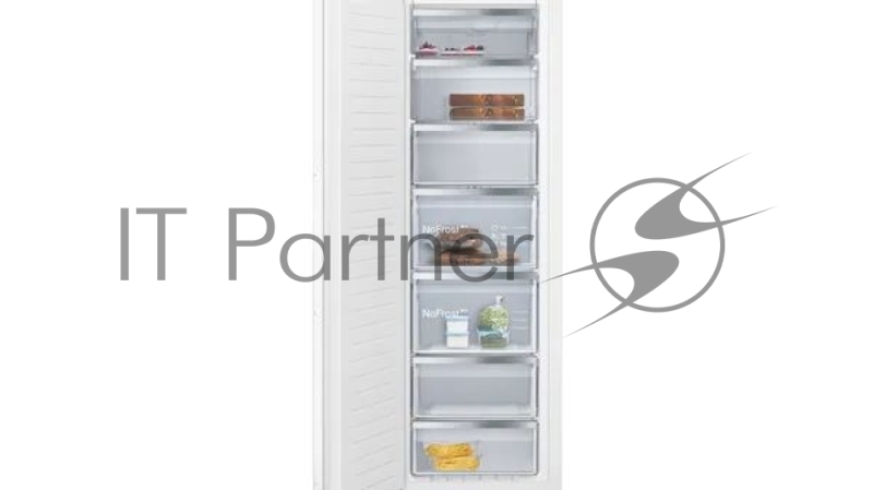 Встроенный морозильник SIEMENS GI81NAE30M 1772х558х545мм, 235л, NoFrost, FreshSense, hyperFresh plus, перенавешиваемые двери, сигнал открытия двери