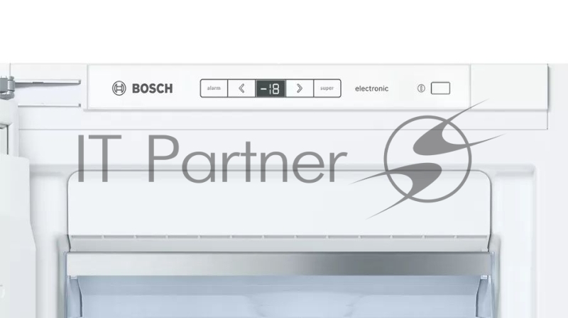 Встраиваемая морозильная камера Bosch GIN81AE30M Series 4, 1840 x 640 x 610, 235 л, 36 дБ, NoFrost, сигнал открытой двери