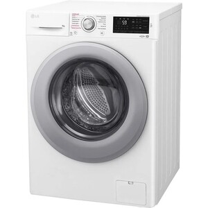Стиральная машина LG F4M5VS4WP, стандартная, 56 см