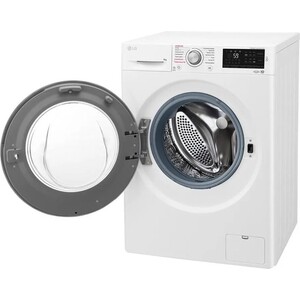 Стиральная машина LG F4M5VS4WP, стандартная, 56 см