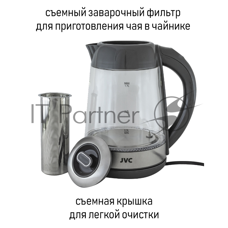 Электрочайник JVC JK-KE1710 grey