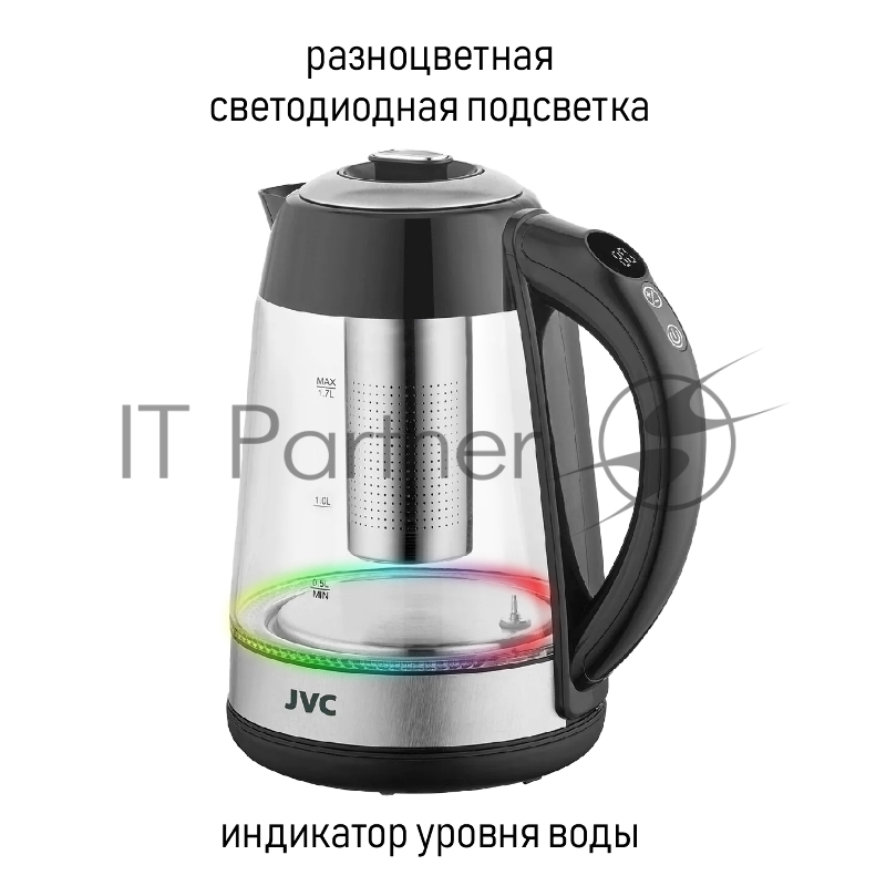 Электрочайник JVC JK-KE1710 grey
