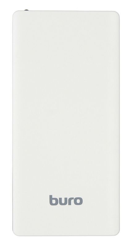 Мобильный аккумулятор Buro RCL-10000-WG Li-Pol 10000mAh 2A белый/серый 2xUSB