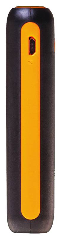 Мобильный аккумулятор Buro RC-5000BO Li-Ion 5000mAh 1A черный/оранжевый 2xUSB