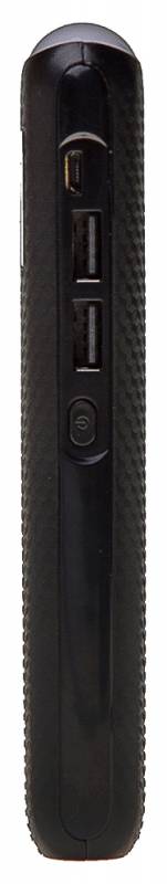 Мобильный аккумулятор Buro RC-12750B Li-Ion 12750mAh 1A+1A черный 3xUSB