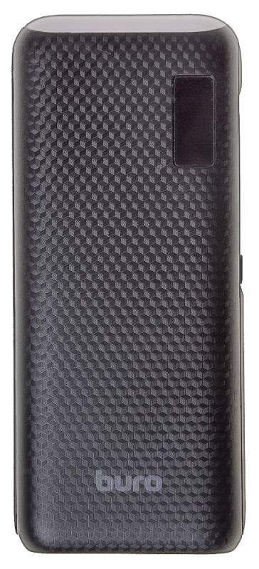 Мобильный аккумулятор Buro RC-12750B Li-Ion 12750mAh 1A+1A черный 3xUSB