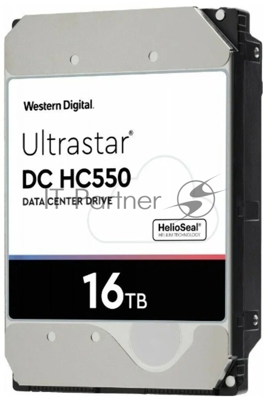 Накопитель Western Digital Ultrastar DC HС550 HDD 3.5 SATA 16Тb, 7200rpm, 512MB buffer, 512e (WUH721816ALE6L4), 1 year