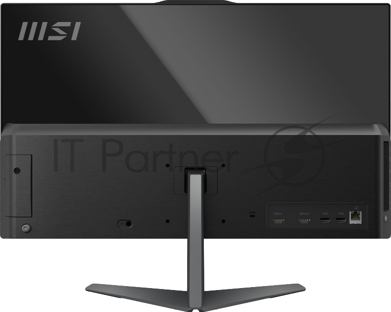 Моноблок MSI Modern AM242T 12M-087XRU 23.8 Full HD Touch i5 1240P (1.7) 8Gb SSD512Gb Iris Xe noOS GbitEth WiFi BT 120W клавиатура мышь Cam черный 1920x1080
