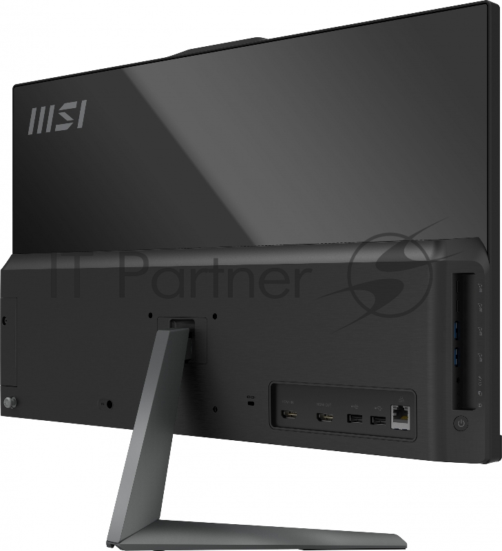 Моноблок MSI Modern AM242T 12M-087XRU 23.8 Full HD Touch i5 1240P (1.7) 8Gb SSD512Gb Iris Xe noOS GbitEth WiFi BT 120W клавиатура мышь Cam черный 1920x1080