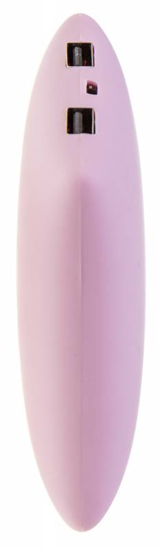 Мобильный аккумулятор Buro RA-7500PL-PK Pillow Li-Ion 7500mAh 2.1A розовый 2xUSB